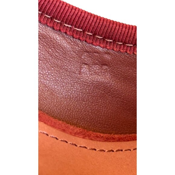 Tory Burch Phoenix Charm Logo Pumps Size 6.5 Pave Crystal Conceria Cameo Shoes - Picture 13 of 14